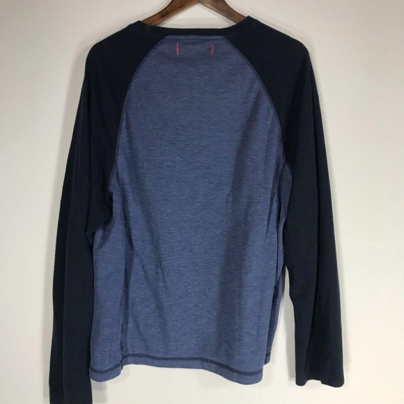SOLD Tommy Bahama Blue Long Sleeve Tee Shirt Sz XL - Picture 2 of 5
